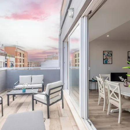 Spacious Penthouse With Private Terrace Apartment Valencia