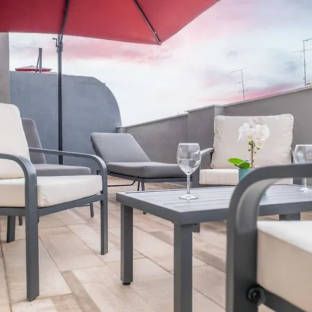 Spacious Penthouse With Private Terrace Valencia