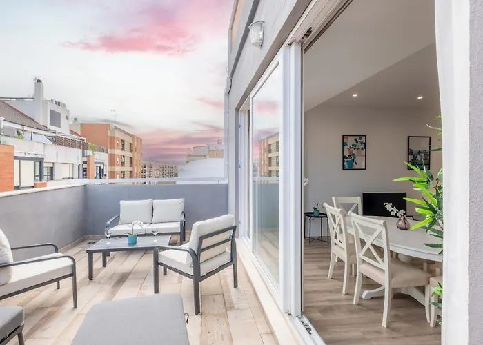 Spacious Penthouse With Private Terrace Apartment Valencia